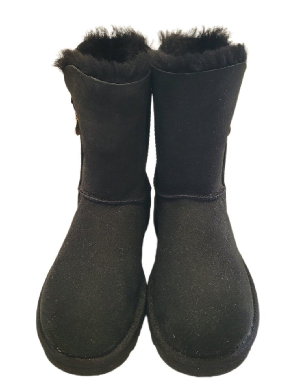 UGG Bailey Zip Short Boot - Black